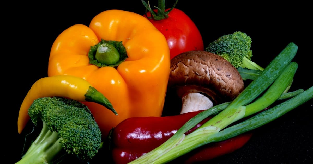 a group of vegetables sitting next to each other