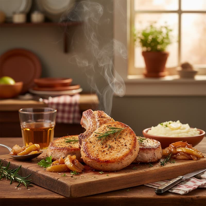 Juicy Baked Pork Chops