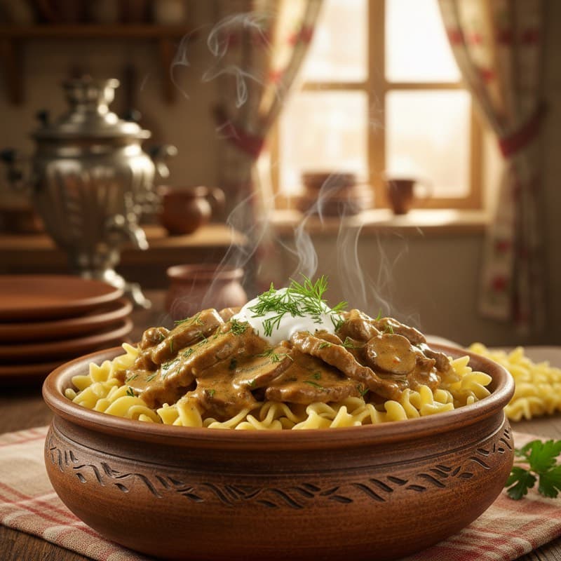 Classic Beef Stroganoff