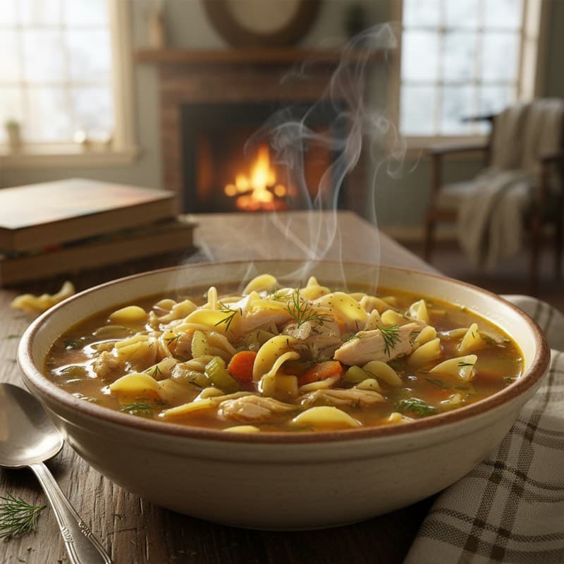 Homemade Chicken Noodle Soup