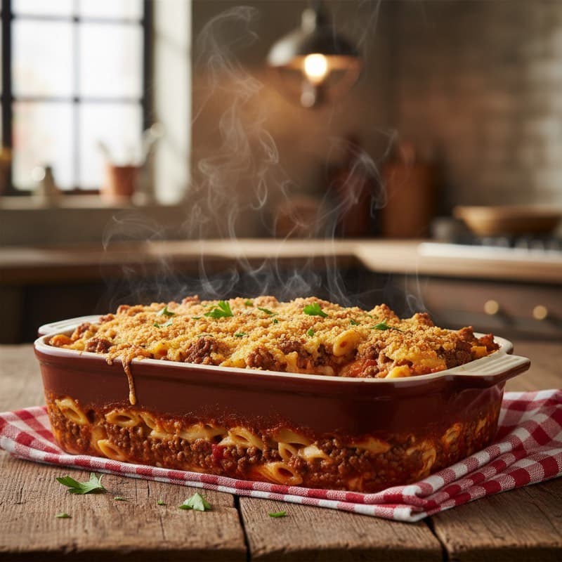 Hearty Ground Beef Casserole