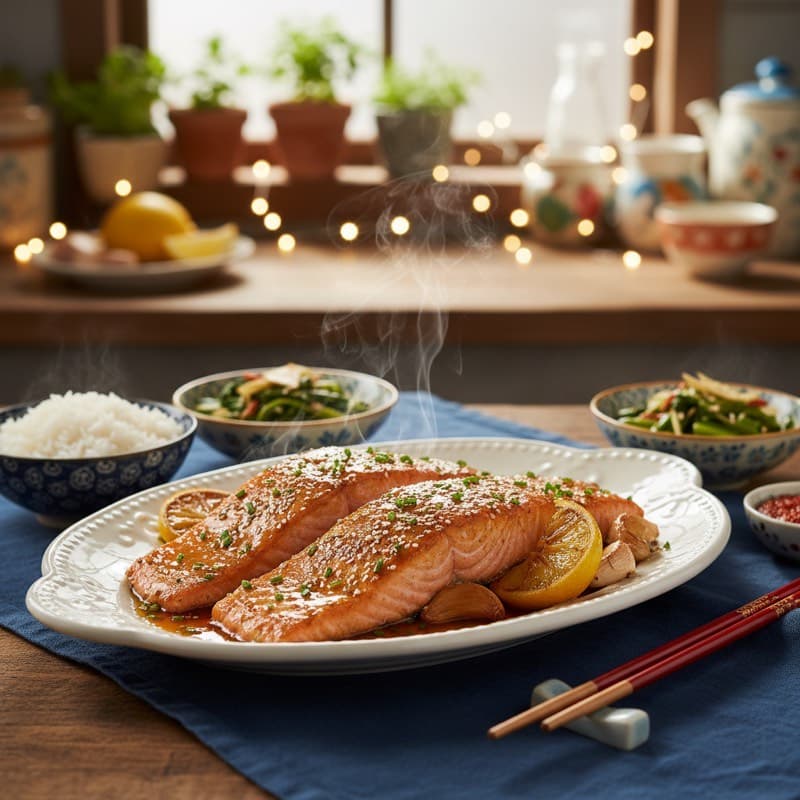 Honey Garlic Salmon