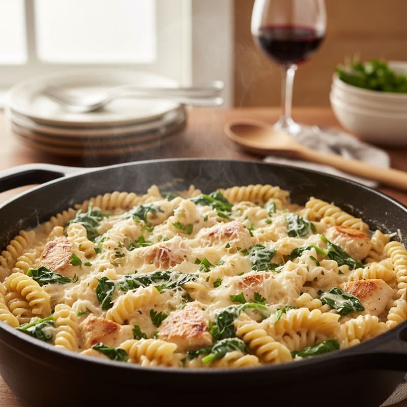 One-Pot Chicken Alfredo