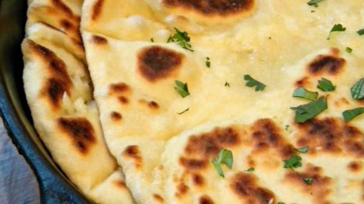 Garlic-Butter Naan