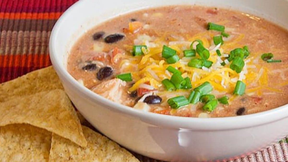 Quick Chicken Enchilada Soup