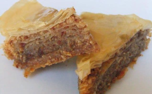 Honeyed Bacon" Baklava
