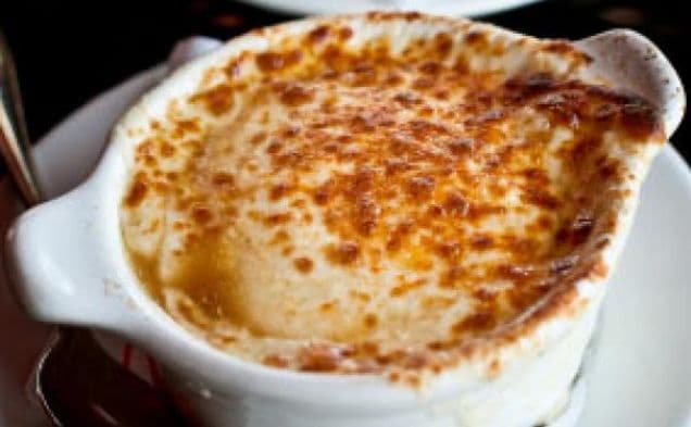 French Onion Marsala Soup