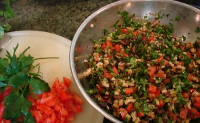 Middle Eastern Chopped Salad