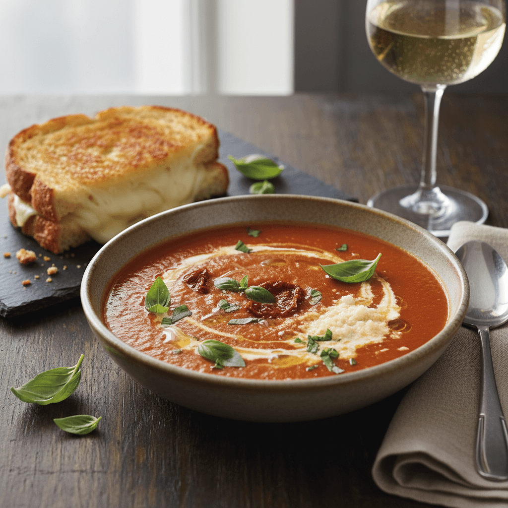 Creamy Tomato Basil Soup